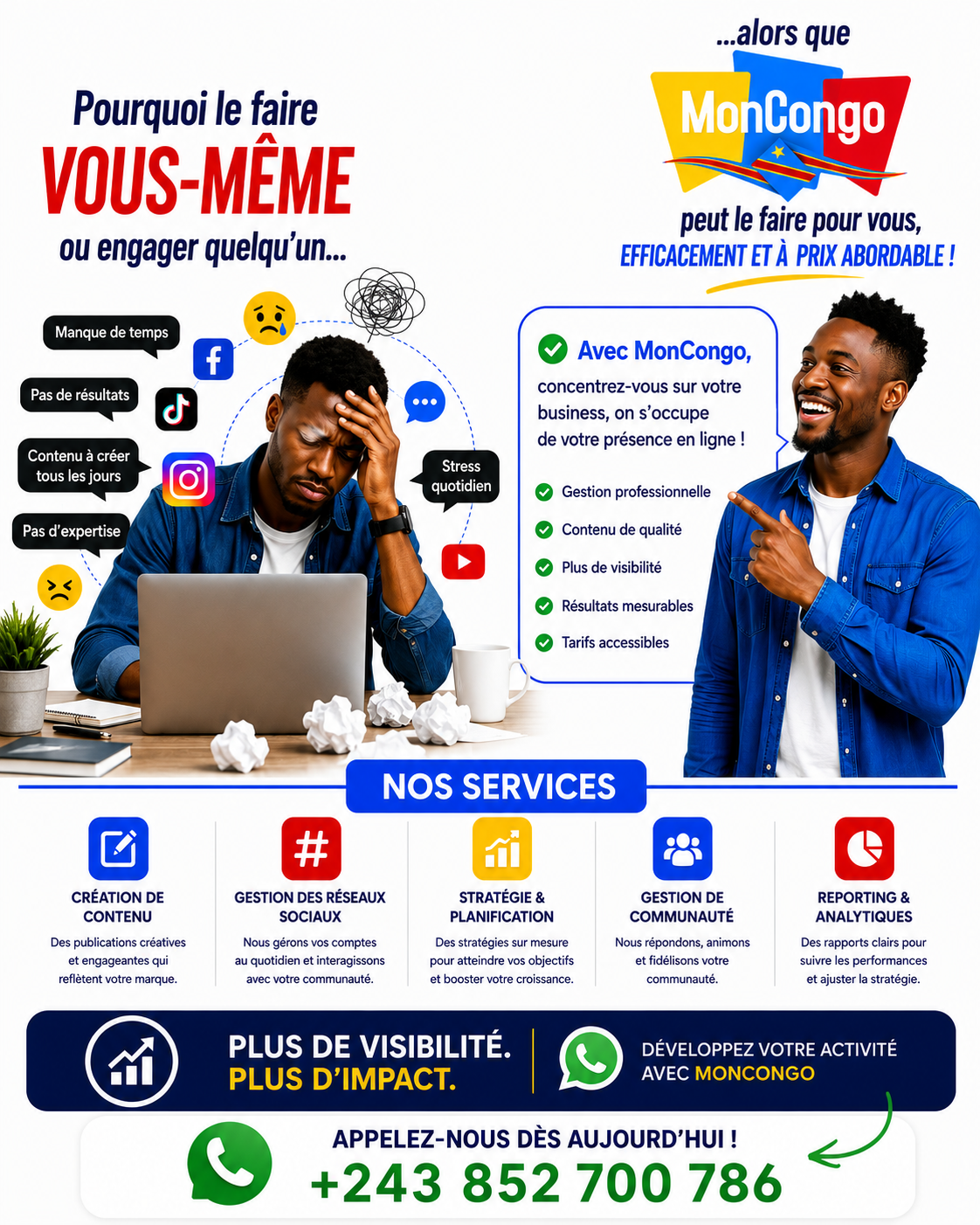 Communication digitale à un coût accessible