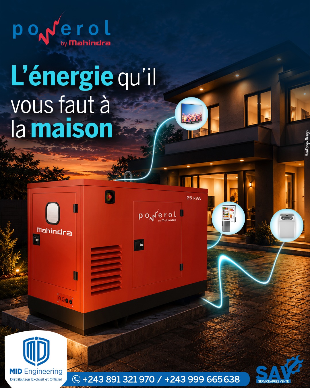 L’énergie qu’il vous faut à la maison
