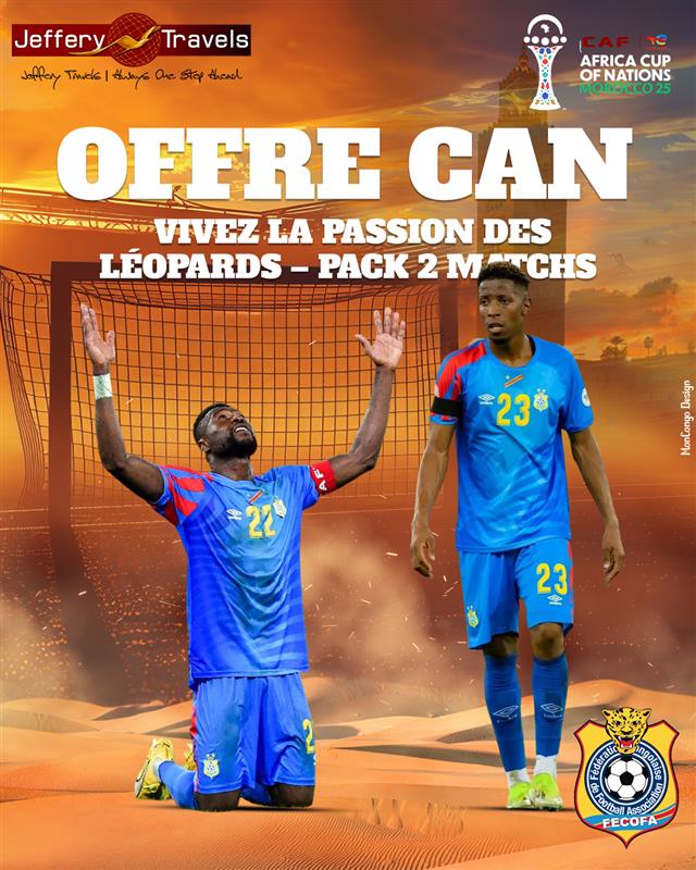 Venez supporter les Léopards lors de la Coupe d'Afrique des Nations !
