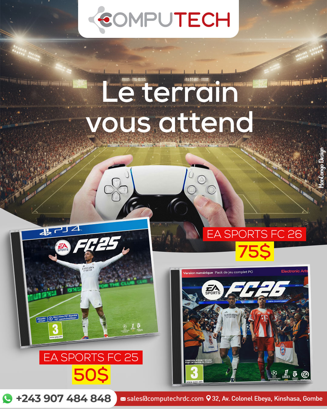 Jeu EA SPORTS FC sur PlayStation 5