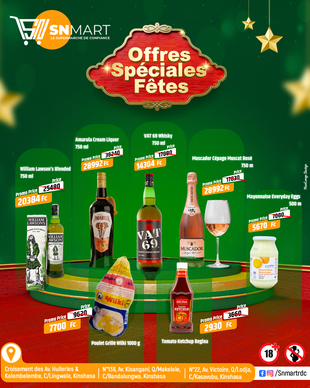 Des saveurs festives à petits prix !