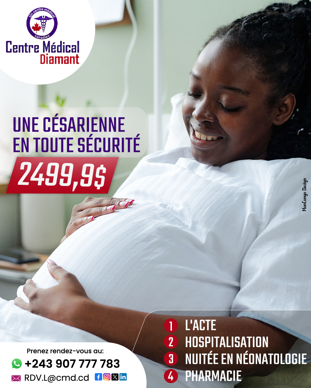 Une césarienne en toute sécurité