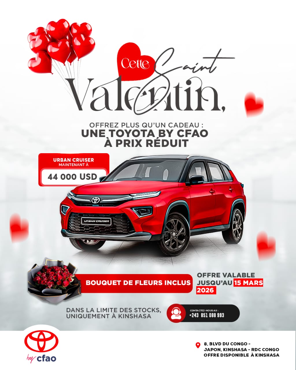 Offrez plus qu’un cadeau, une TOYOTA by CFAO à prix réduit 