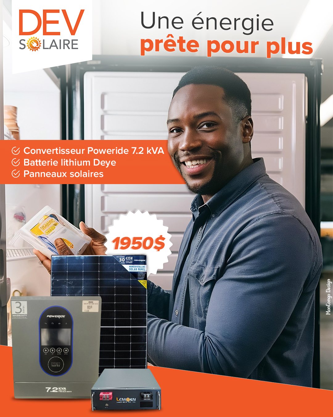 Une énergie prête pour plus 