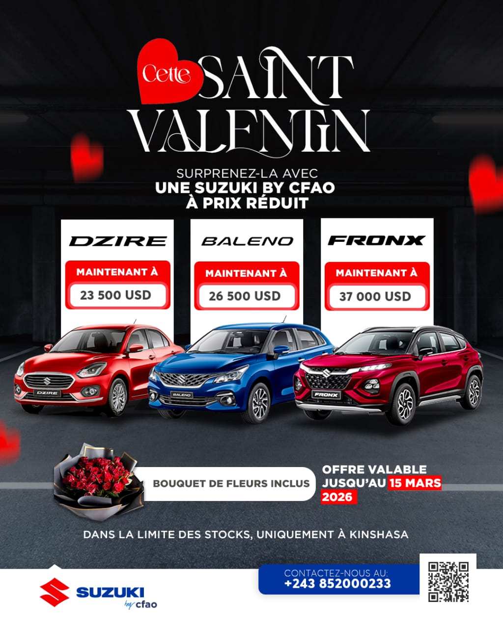 Surprenez‑la avec une Suzuki by CFAO