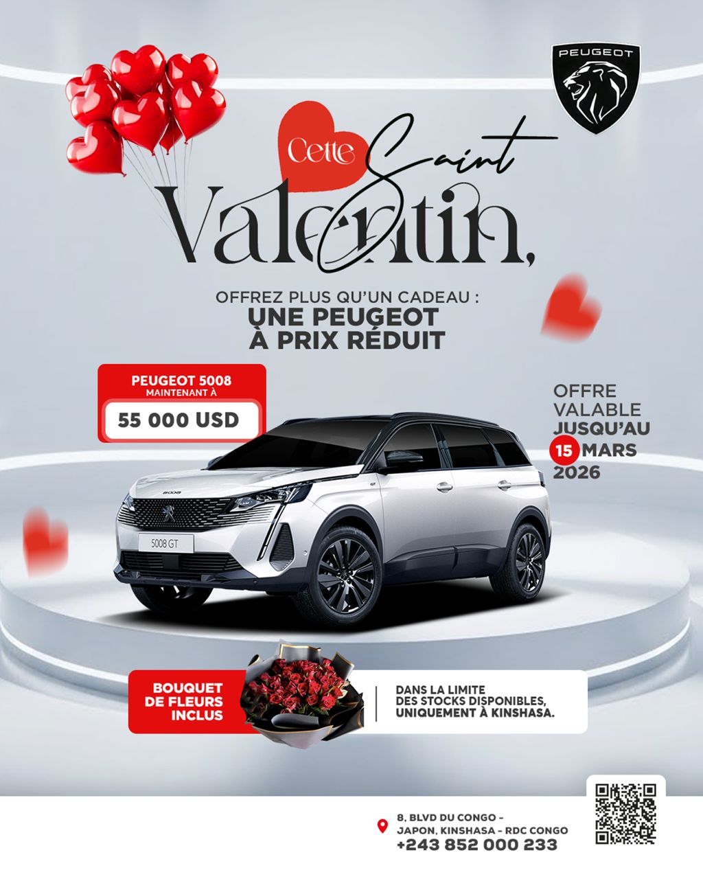 Une PEUGEOT à prix réduit