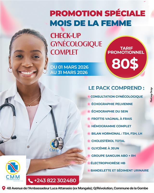 PROMOTION SPÉCIALE – MOIS DE LA FEMME