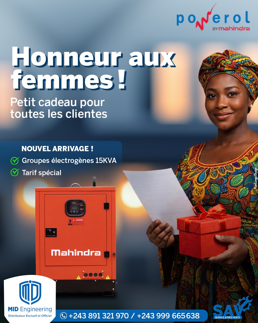 Honneur aux femmes !