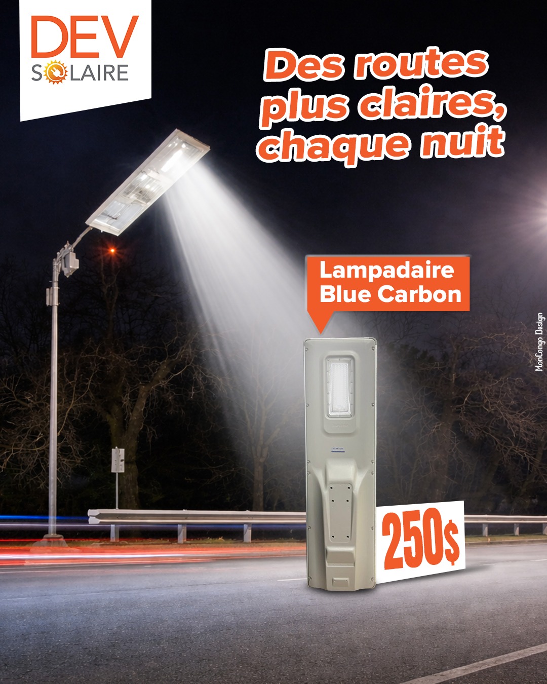 Des routes plus claires, chaque nuit