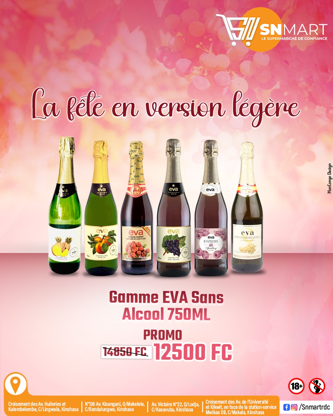 La fête en version légère