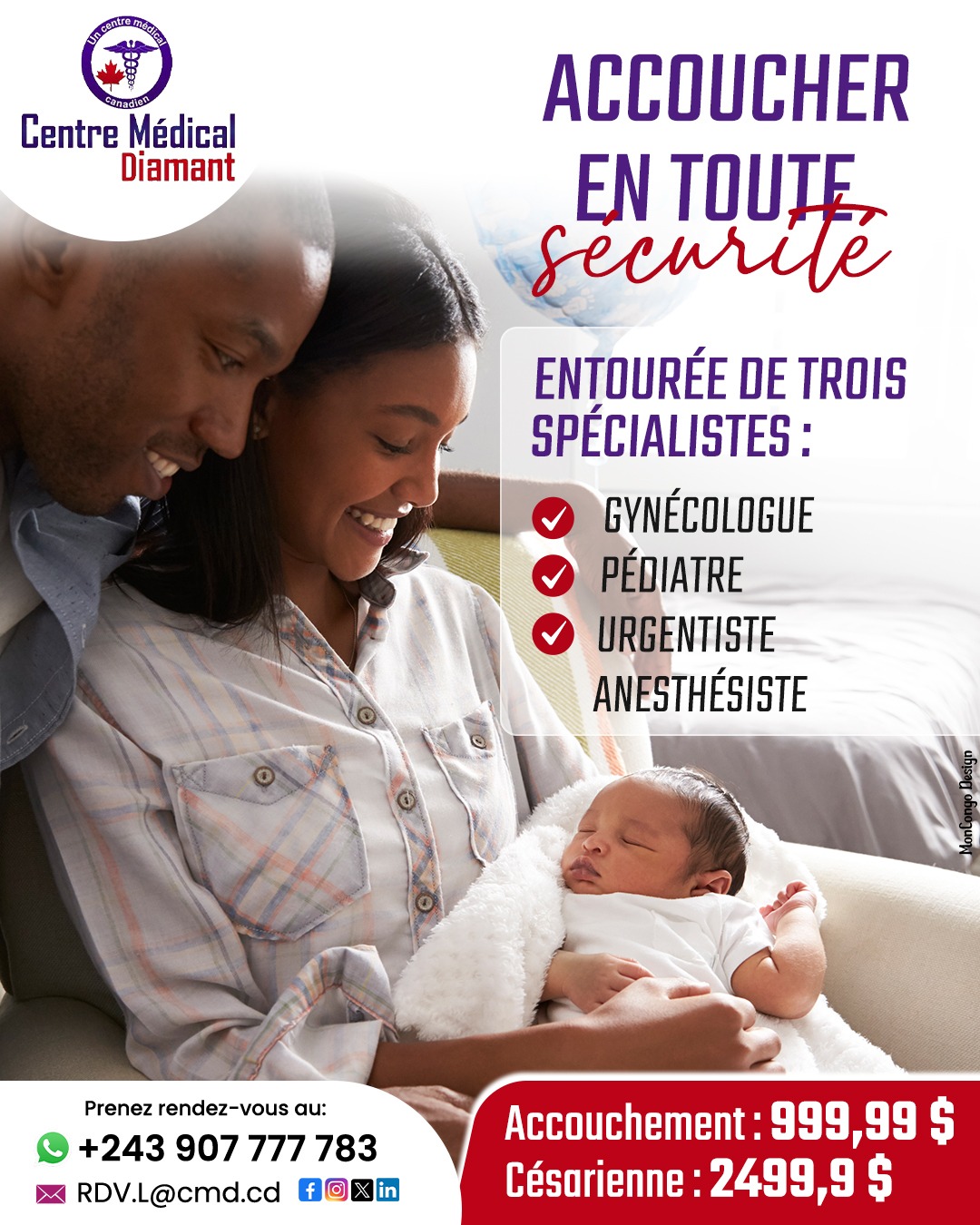 Accoucher en toute sécurité