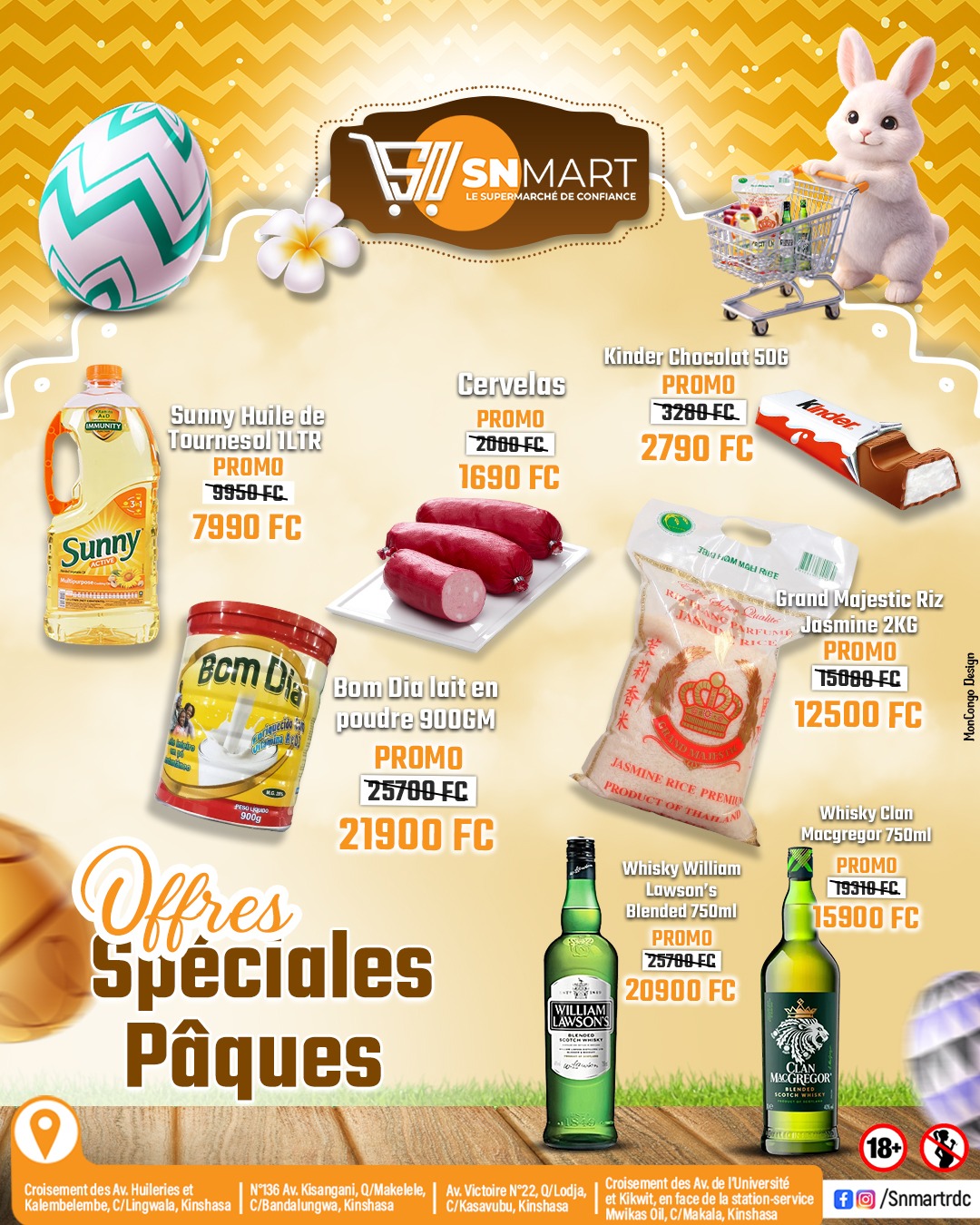 🎁🐣 Pâques arrive avec des prix qui font plaisir !