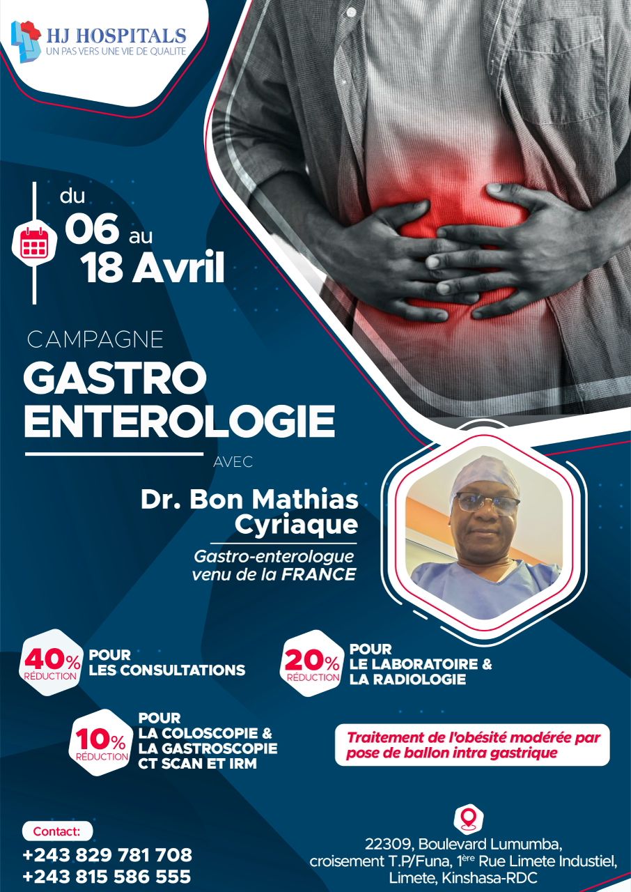 Campagne Gastro-entérologie 🏥 Offre spéciale