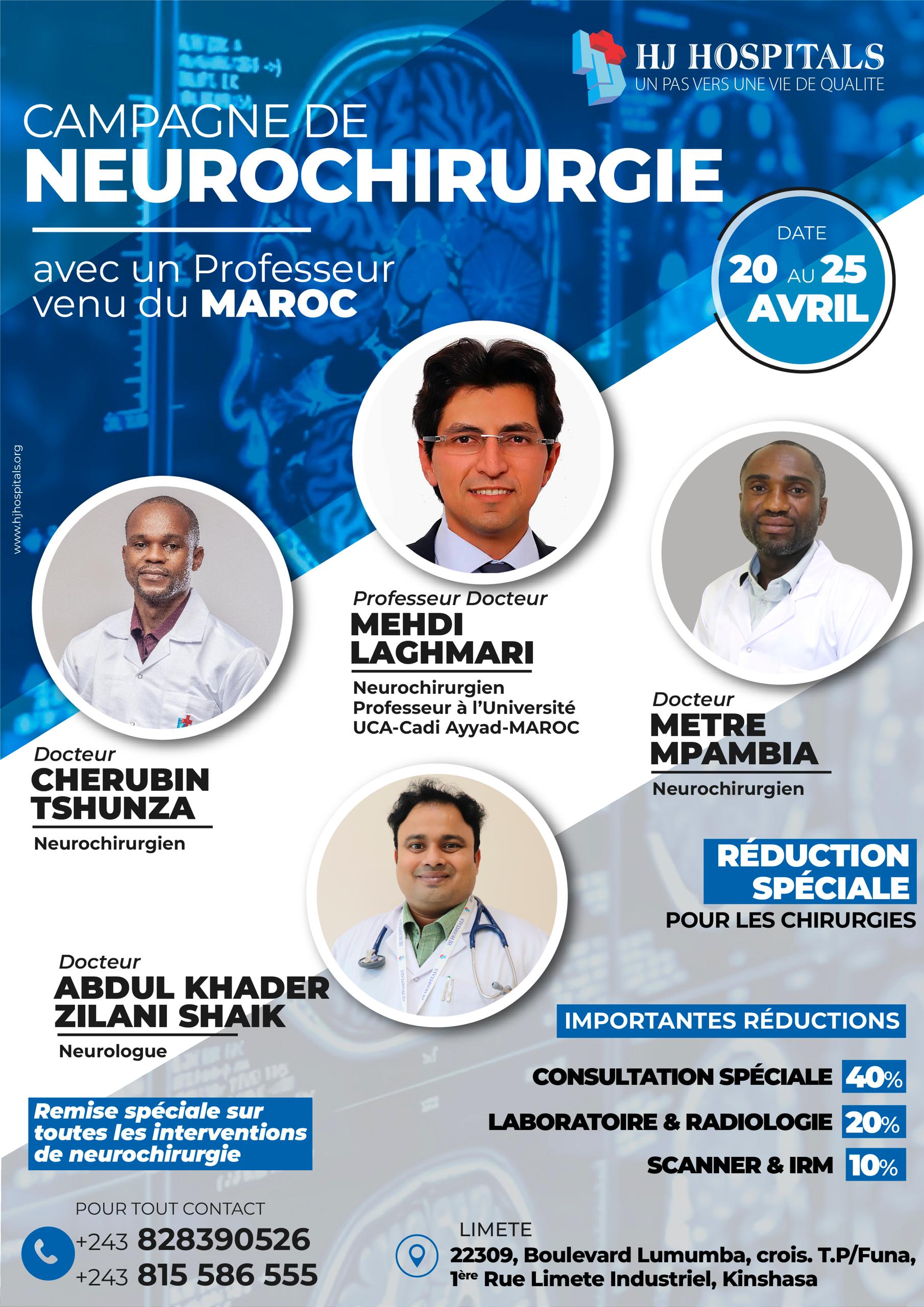  Campagne de Neurochirurgie – Offres Exceptionnelles