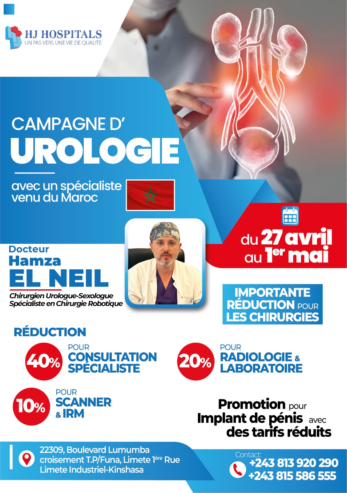Campagne d’Urologie – Offres Spéciales