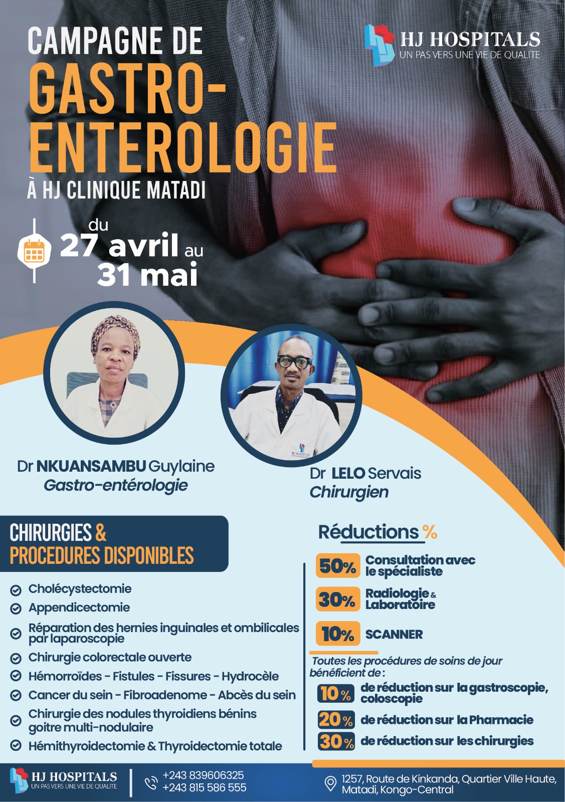 Offres campagne Gastro-entérologie