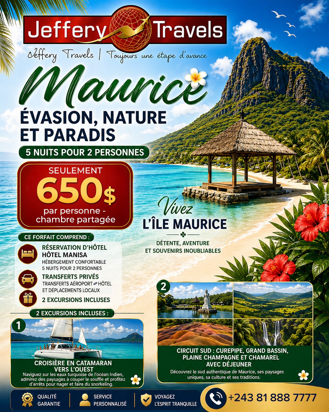 Direction l’île Maurice