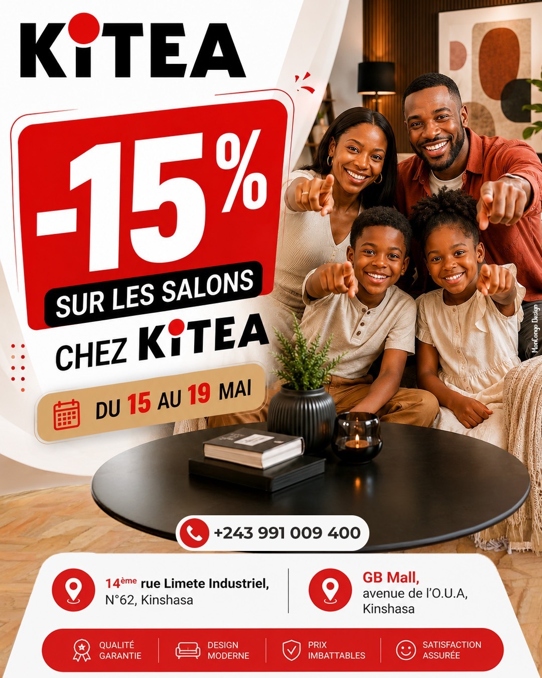 🔥 -15% Sur les salons 🔥 