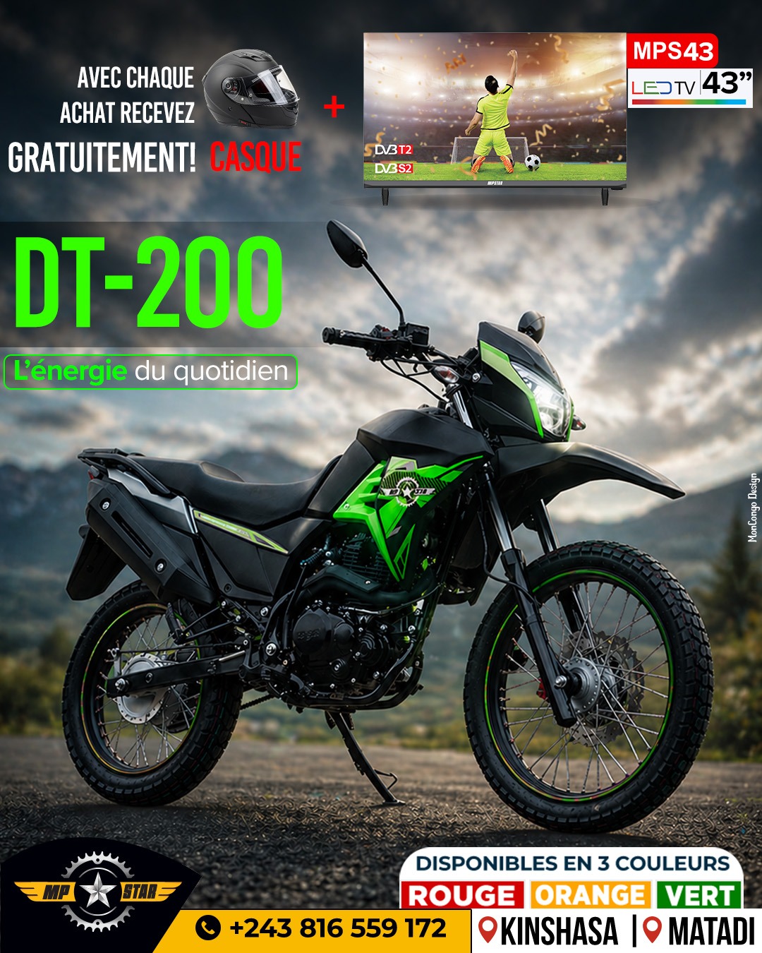 DT-200 L’énergie du quotidien 