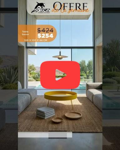 40% de réduction sur une sélection de mobilier 