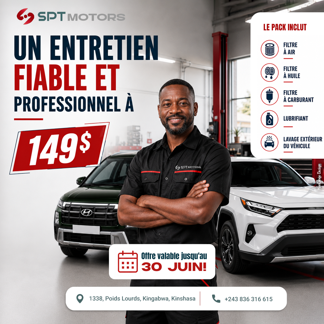 Un entretien fiable et professionnel à 149$ 